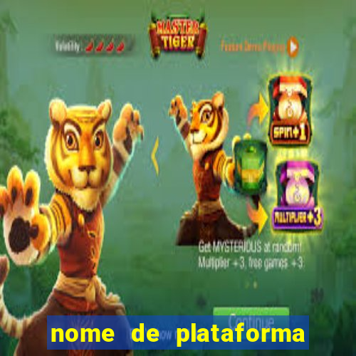 nome de plataforma de jogos