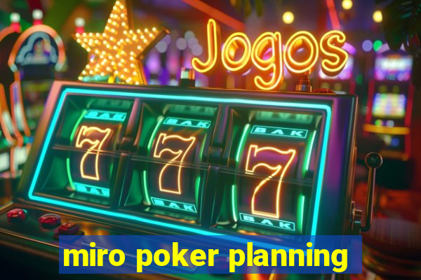 miro poker planning