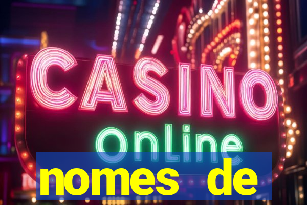 nomes de plataformas de jogos de cassino