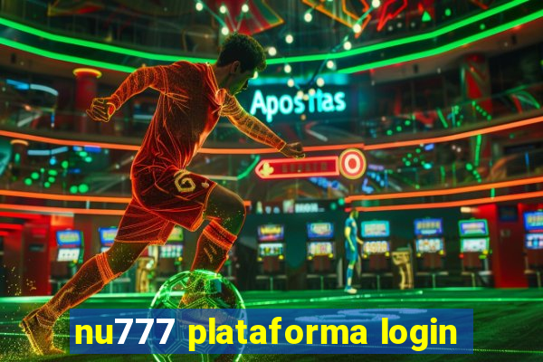 nu777 plataforma login