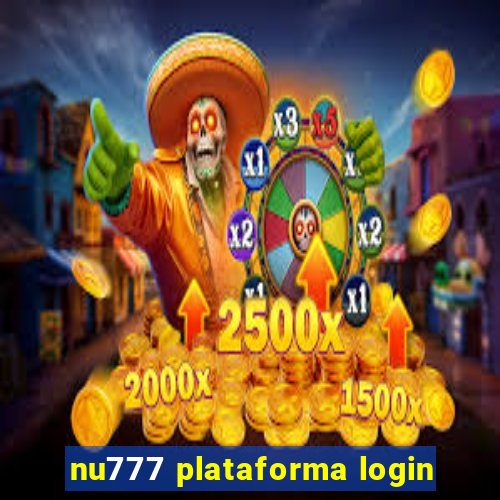 nu777 plataforma login