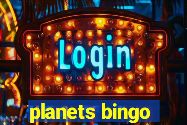 planets bingo