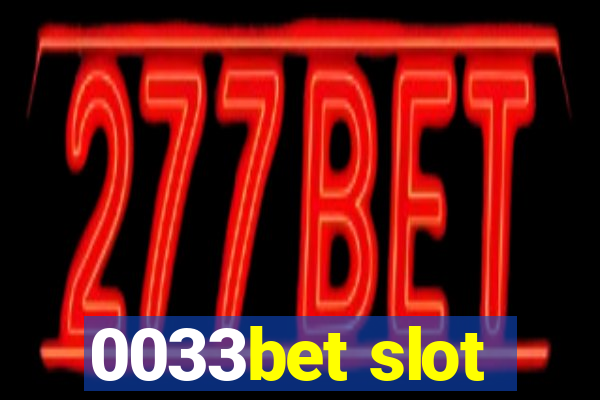 0033bet slot