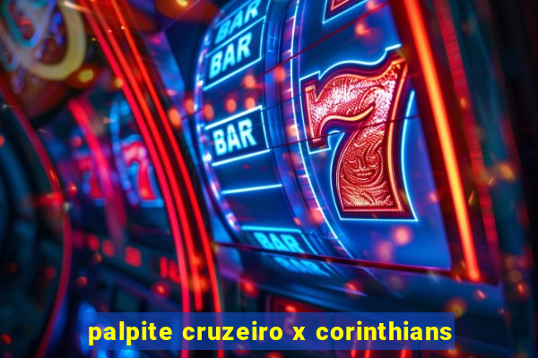 palpite cruzeiro x corinthians