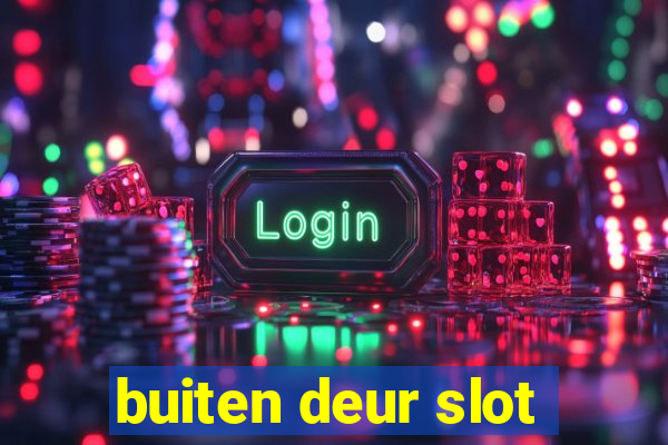 buiten deur slot