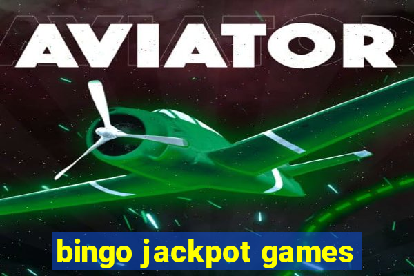 bingo jackpot games