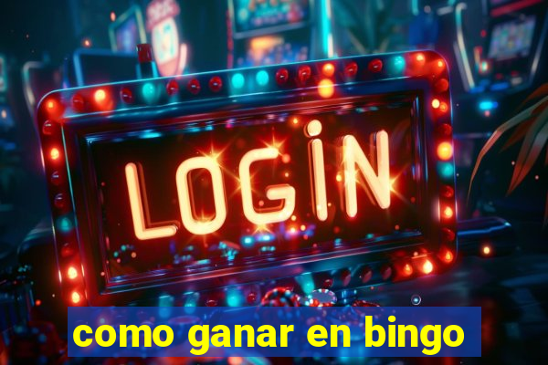 como ganar en bingo