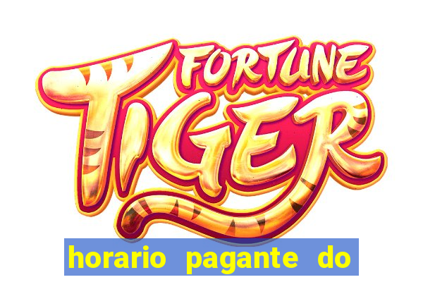 horario pagante do fortune tiger