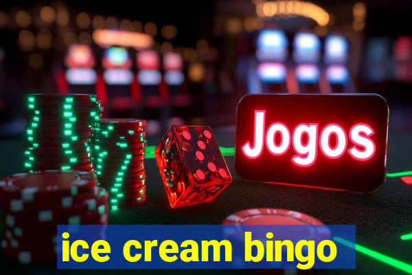 ice cream bingo