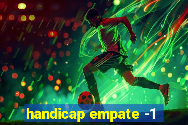 handicap empate -1