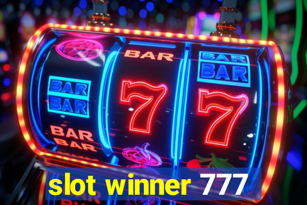 slot winner 777