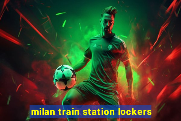 milan train station lockers