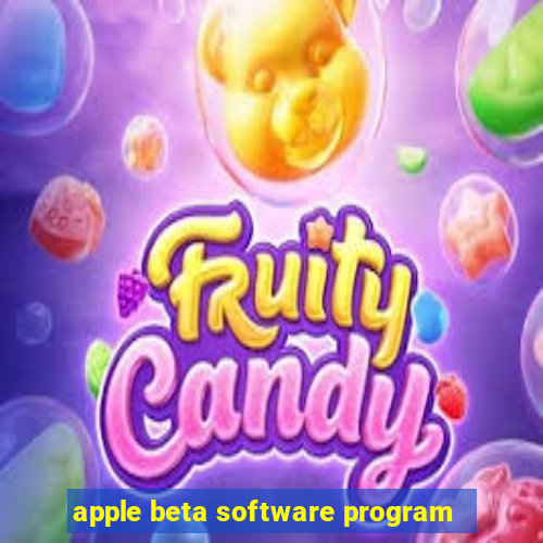 apple beta software program