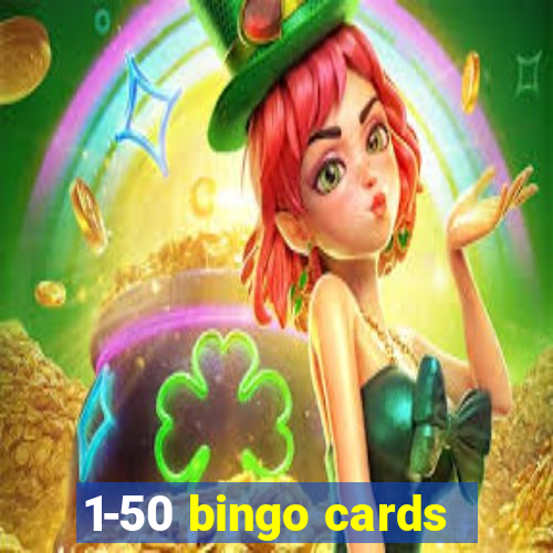 1-50 bingo cards