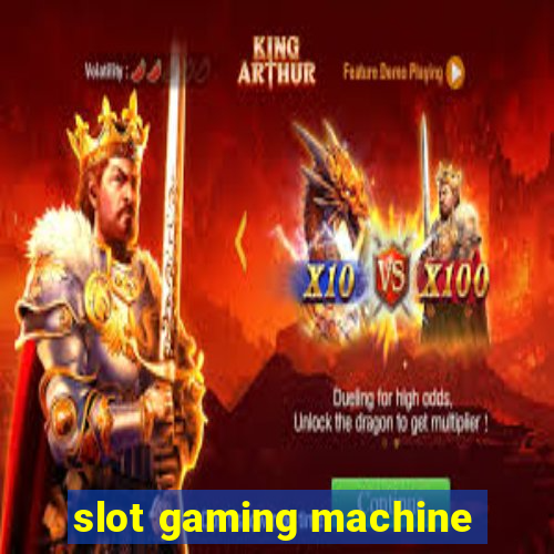 slot gaming machine