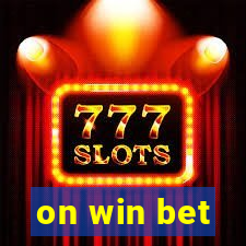 on win bet