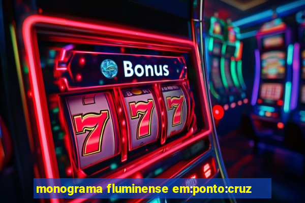 monograma fluminense em:ponto:cruz