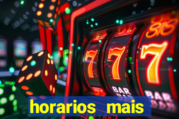 horarios mais pagantes fortune tiger