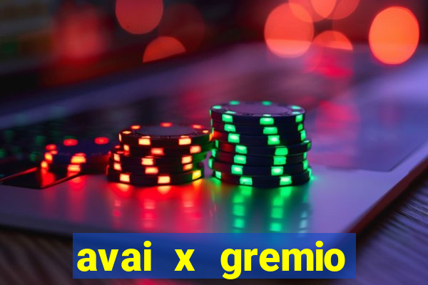 avai x gremio novorizontino palpite