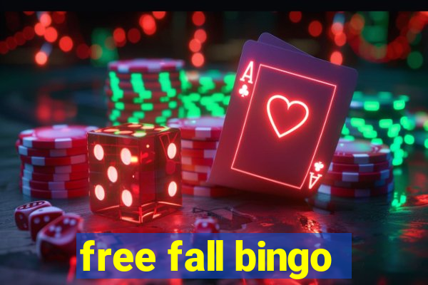 free fall bingo