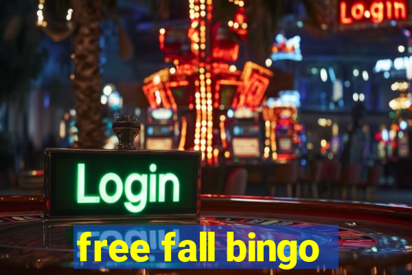 free fall bingo