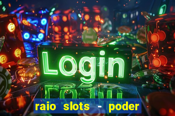 raio slots - poder de zéus