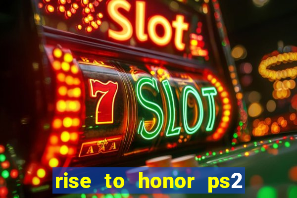 rise to honor ps2 iso pt br