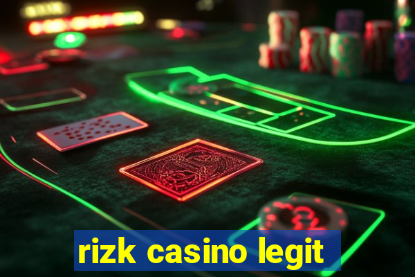 rizk casino legit