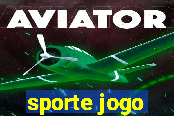 sporte jogo