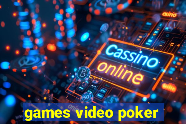 games video poker