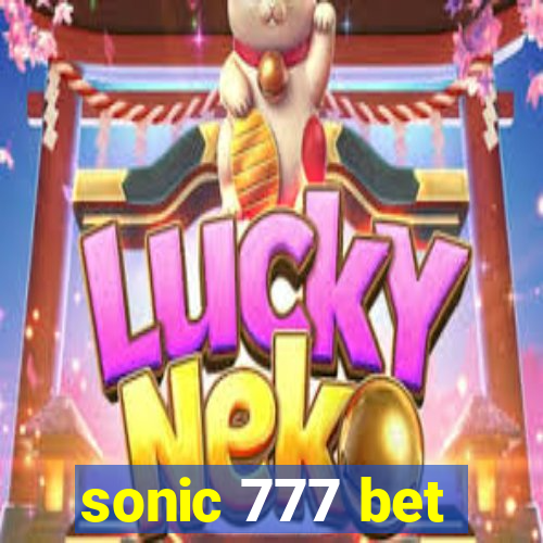 sonic 777 bet