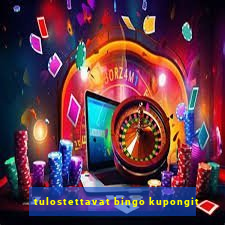 tulostettavat bingo kupongit