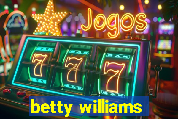 betty williams