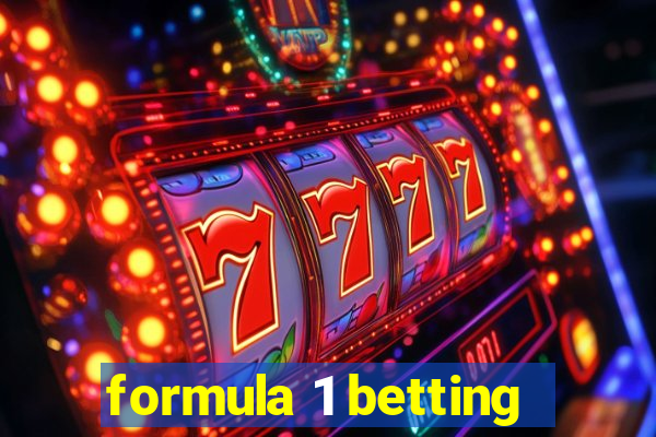 formula 1 betting