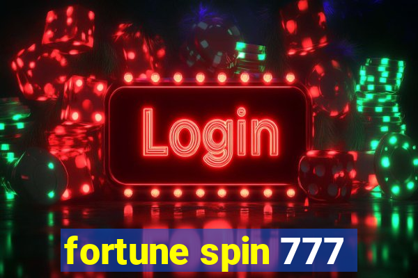 fortune spin 777