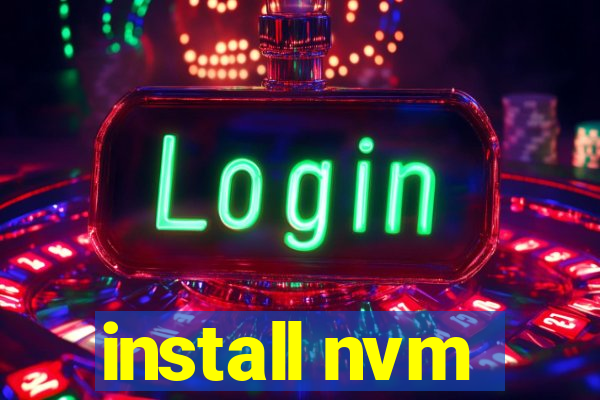 install nvm